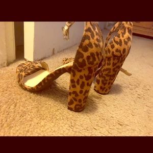 Cheetah heels